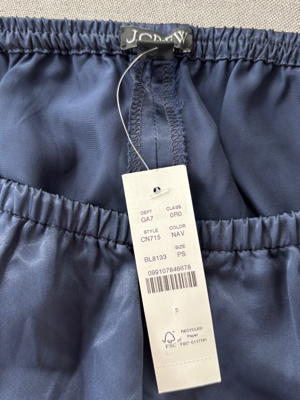 J.Crew Petite Cosmo pant in luster charmeuse - Picture 6 of 8